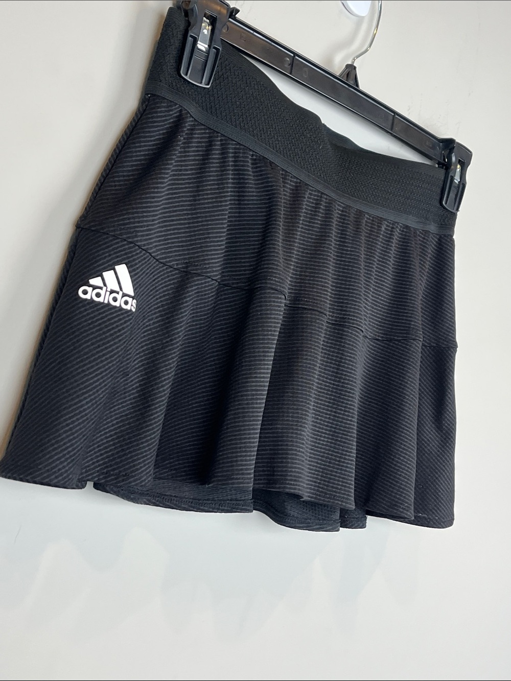 adidas Black Textured Sport Tennis Pickleball Skirt Size Medium - Picture 7 of 11